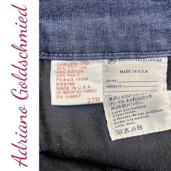 ADRIANO GOLDSCHMIED The Farrah High Rise Skinny Stretchy Jeans, Size 27 - Picture 12 of 14